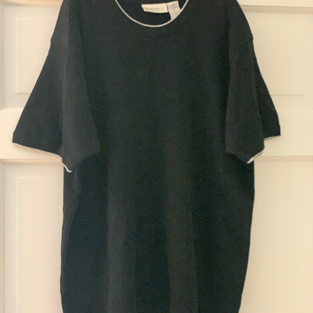 Elisabeth short sleeve knit sweater
